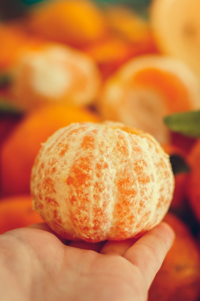 A tangerina fornece beta criptotanxina, que ajuda na prevenção de doenças cardíacas.