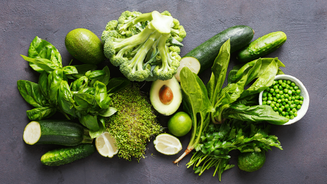 A dieta à base de vegetais oferece muitas fibras e fitonutrientes.