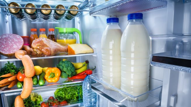 Faça um estoque de alimentos saudáveis em sua geladeira.