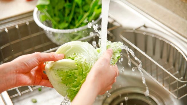 Não lave os produtos até que esteja pronto para comê-los.