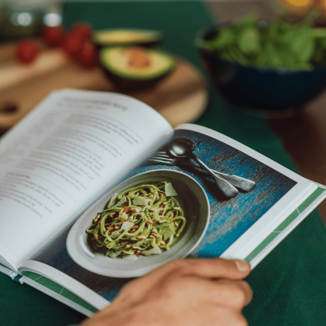 Os livros de culinárias são repletos de memórias e aprendizados.