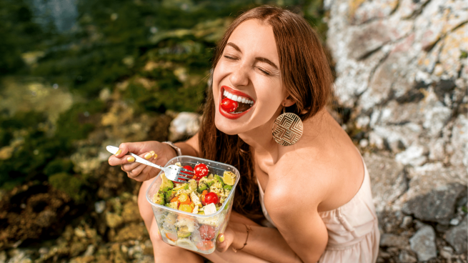 Diminua a quantidade de alimentos não saudáveis que são consumidos durante a semana.
