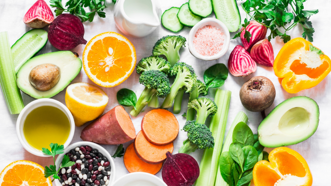 Alimentos ricos em vitaminas