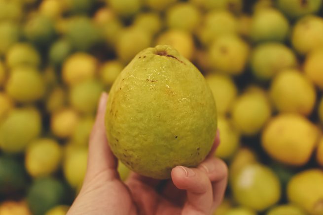 Uma das frutas mais ricas em proteínas disponíveis.